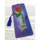 Gift Bookmarks - Red Rose - I Love You (6 Pack)