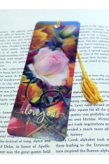 Gift Bookmarks - Roses - I Love You (6 pack)